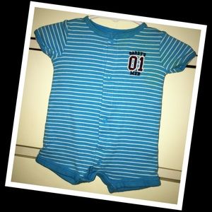 3/$20 •Carters newborn ‘all-star’ baby boy romper⚾️EUC⚾️